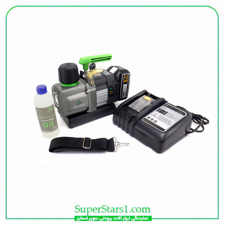 پمپ وکیوم شارژی دو مرحله ای سوپر استارز Super Stars مدل ST-2BMC