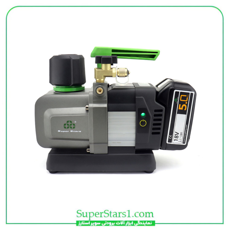 پمپ وکیوم شارژی دو مرحله ای سوپر استارز Super Stars مدل ST-2BMC