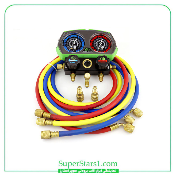 گیج دوقلو آنالوگ سوپر استارز Super Stars مدل ST-B268-R410